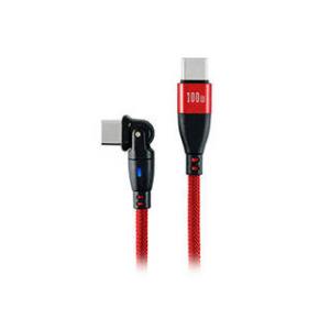 日本トラストテクノロジー 日本トラストテクノロジー 180°回転コネクタPD100Wケーブル 1.8...