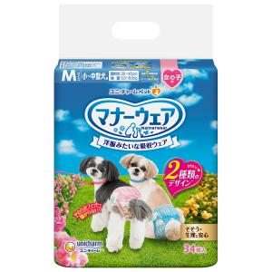 マナーウェア女の子用Mサイズ34枚 4520699686492 : ペットスタジオ