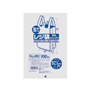 JAPACKS ジャパックス 業務用強力レジ袋（１００枚入）（乳白色）／ＲＪＪ−１２　１２号　