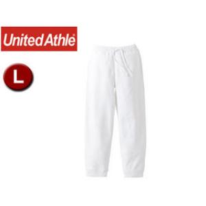 United Athle/ユナイテッドアスレ  10.0オンス スウェットパンツ（パイル）アダルト 【L】 （ホワイト）｜murauchi3