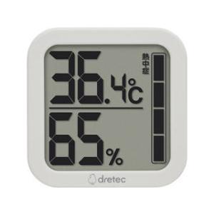 DRETEC ドリテック デジタル温湿度計 O-402WT