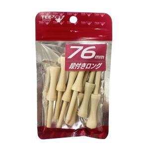 LEZAX/レザックス ティーオフ ウッドティ 段付きロング【76mm】【7本入り】TOTE-4764