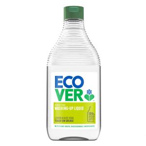 アメリカンディールスコーポレーション株式会社  ECOVER エコベール 食器用洗剤 レモン 450mL｜murauchi3