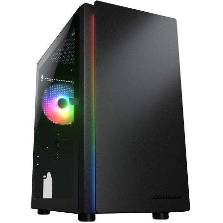 COUGAR クーガー Purity RGB Black ミニタワーケース/ブラック/120mm A...