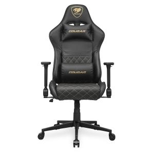 COUGAR クーガー CGR-A2F-GLB ゲーミングチェア ARMOR ONE V2 F Gold ブラックゴールド ファブリック採用