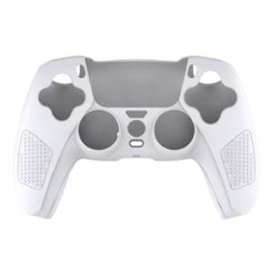 サイバーガジェット CYBER・コントローラーシリコンカバー（PS5用）ホワイト CY-P5CRSC...