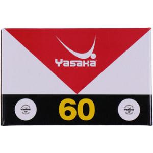 Yasaka/ヤサカ  卓球練習球 ヤサカプラスペリオールボール ホワイト（６０個入り）   A53｜murauchi3