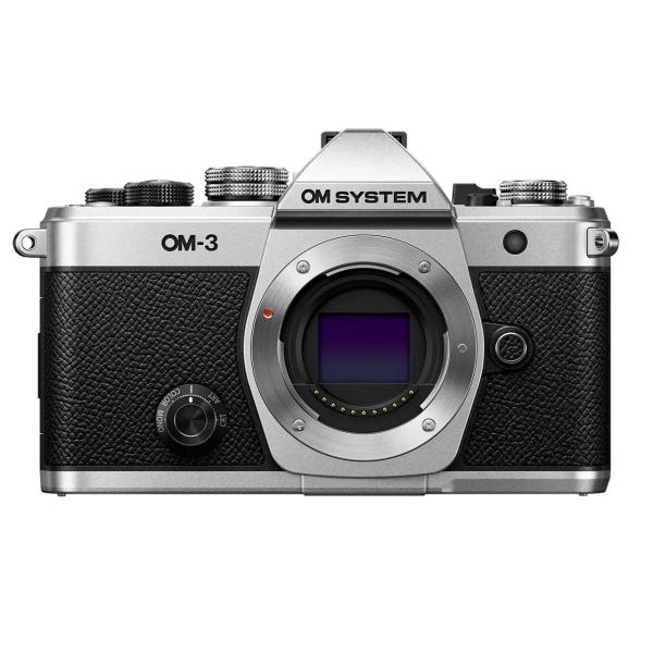 OM SYSTEM オーエムシステム OM-3 ボディ SLV シルバー ミラーレス一眼カメラ　