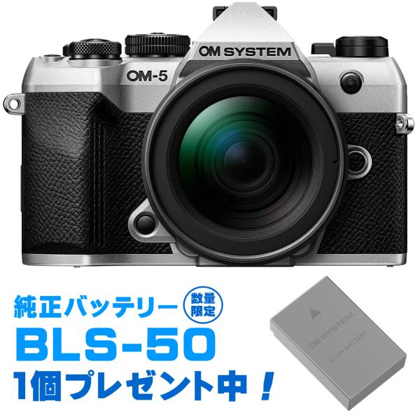 OM SYSTEM オーエムシステム 【純正スペア電池プレゼント】OM-5 Mark II 12-4...