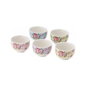 TOSHU/東秀陶器  ピュアローズ プチボウル5個セット