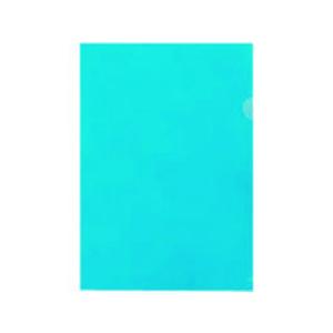 PLUS/プラス Hカラーホルダー A4青10枚 D610J-BL