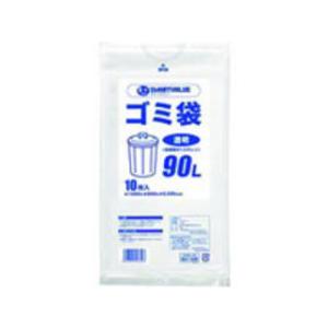 PLUS/プラス ゴミ袋LDD透明 90L2百枚 N208J-90P｜murauchi3