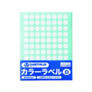 PLUS/プラス カラーラベル 8mm 白 B535J-W