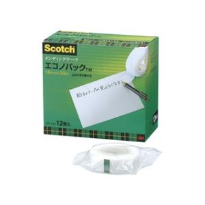 3M スリーエムジャパン  Scotch スコッチ メンディングテープエコノパック 18mm×30m MP-18S 透明 小巻｜murauchi3