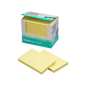 3M スリーエムジャパン  Post-it ポストイット 再生紙エコノパック ノート 6551-Y ...