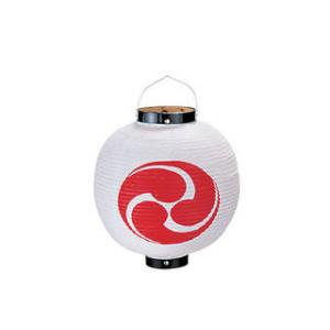 TAKAYAMA 高山商店 ビニール提灯　10号　丸型　巴(二面) ｂ341