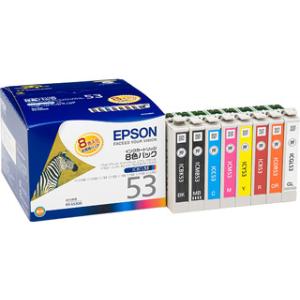 EPSON/エプソン  IC8CL53 インクカートリッジ 8色パック｜murauchi3