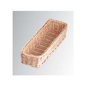 　 籐　ナイフ・フォーク入　角長小　２５０×８０×Ｈ５０