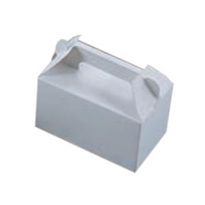 　 紙製 無地箱 白 199797 No.4(50枚入)