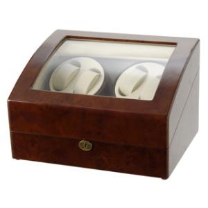 Royal Hausen/ロイヤルハウゼン GC03D31 時計収納付ワインダー 【4本巻】【5本収納】【ワインディングマシーン 】【コレクションケース】