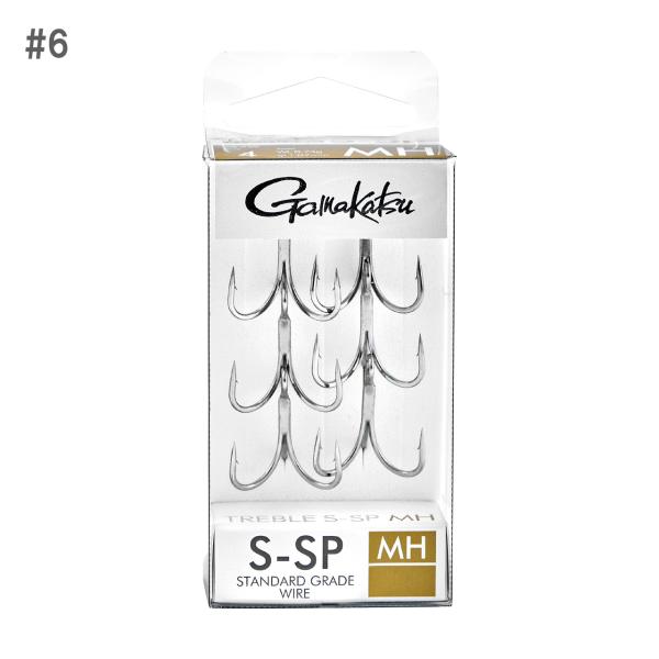 Gamakatsu/がまかつ スタンダードトレブル S-SP MH(HPS) #6 68-959