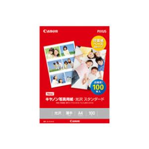 CANON/キヤノン 納期未定 写真用紙・光沢 スタンダード A4 100枚 SD-201A4100...