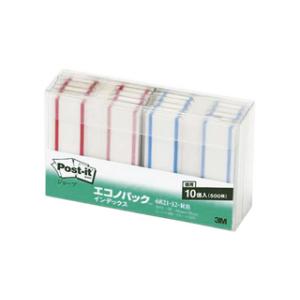 3M スリーエムジャパン Post-it ポストイット ジョーブ エコノパック インデックス 記入用...