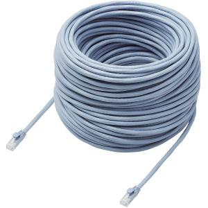 ELECOM エレコム  Cat6A LANケーブル 60m ブルー LD-GPAT/BU60/RS｜murauchi3