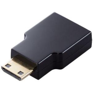 ELECOM エレコム HDMI変換アダプター/AF-CM(mini)/スリムタイプ/ブラック AD...
