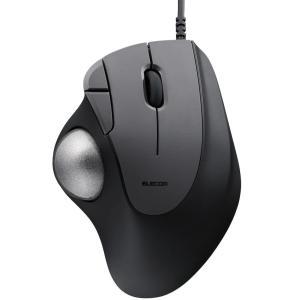 エレコム USB マウス 有線 トラックボール 6ボタン ブラック M-XT3URBK