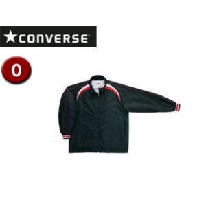 CONVERSE/コンバース  CB162506S-1911 ウォームアップジャケット 【O】 （ブラック×ホワイト）｜murauchi3