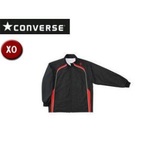 コンバース CONVERSE  CB162501S-1964 ウォームアップジャケット（裾ボックス仕様） 【XO】 （ブラック×レッド）｜murauchi3