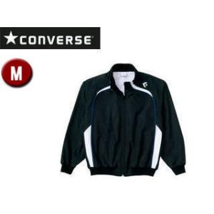 コンバース CONVERSE  CB162502S-1911 ウォームアップジャケット（裾フライス仕様） 【M】 （ブラック×ホワイト）｜murauchi3