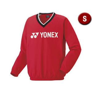 ヨネックス YONEX  ユニ裏地付ブレーカー Sサイズ サンセットレッド 32033-496｜murauchi3