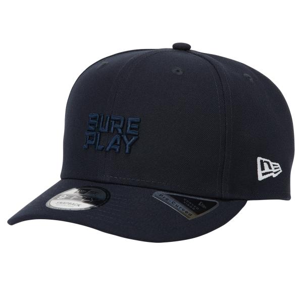 NEW ERA ニューエラ 9FIFTY プレカーブ シュアプレイ×ニューエラ キャップ 【ネイビー...