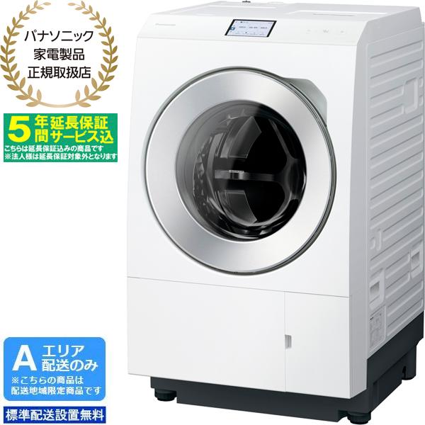 【5年間延長保証込】Panasonic パナソニック ドラム式洗濯機 洗濯12kg乾燥6kg 左開 ...