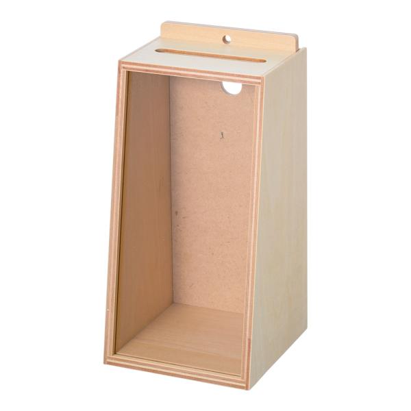 SMILE スマイル 木製募金箱 790389