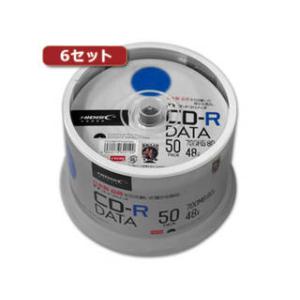 HIDISC/ハイディスク 【6セット】HI DISC CD-R(データ用)高品質 50枚入 TYC...