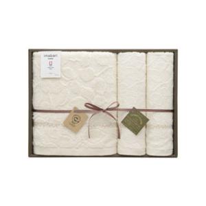 大協加工  グリーンモード 今治エコリーフ バス1P ウォッシュタオル2P  GMT03060M