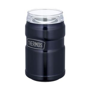 THERMOS サーモス 真空断熱缶ホルダー 保冷缶ホルダー 【ミッドナイトブルー】【350ml缶用】 ROD0021｜murauchi3