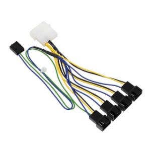 ainex アイネックス ファンPWM信号4分岐ケーブル 10cm CA-864PSA