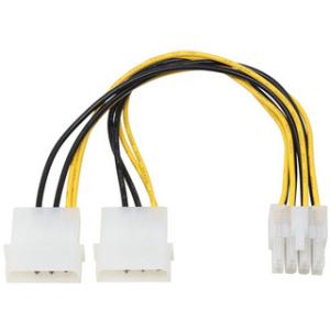 ainex アイネックス EPS12V用電源変換ケーブル 15cm PX-009B