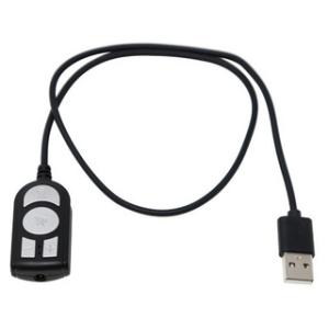 ainex アイネックス  USBオーディオ変換ケーブル 4極ヘッドセット用 ADV-126A｜murauchi3