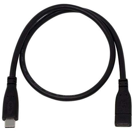 ainex アイネックス PD100W対応 USB3.2Gen1 Type-C延長ケーブル 0.5m...