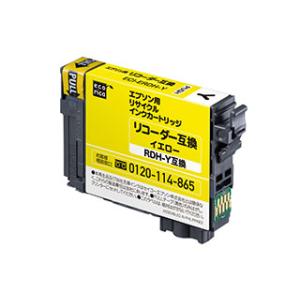 ecorica/エコリカ 互換リサイクルインクカートリッジ エプソン RDH-Y対応(イエロー) E...