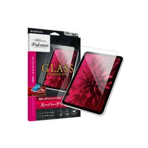 LEPLUS  LEPLUS 2021 iPad mini (第6世代) ガラスフィルム GLASS PREMIUM FILM スタンダードサイズ スーパークリア｜murauchi3