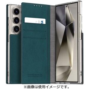 araree アラリー 手帳型スマホケース マスタングダイアリー for Galaxy S24 Ultra アッシュブルー AR26679S24U｜murauchi3