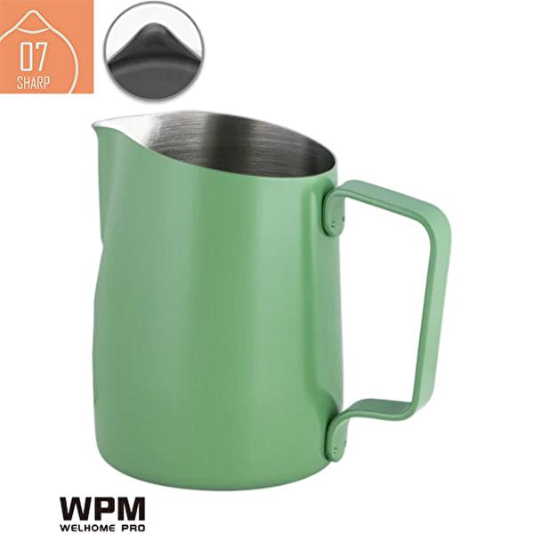 WPM HC7107GM　WPMミルクピッチャー シャープスパウト 450ml マットグリーン