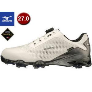 ミズノ mizuno  メンズ ゴルフシューズ ジェネム PRO GTX BOA 27cm 03：ホ...