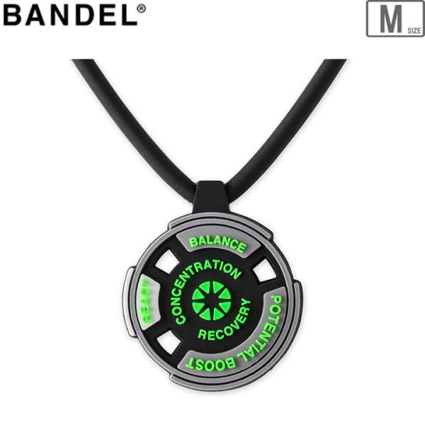 BANDEL バンデル REACT リアクト ネックレス 【ブラック×グリーン】【Mサイズ/45cm...